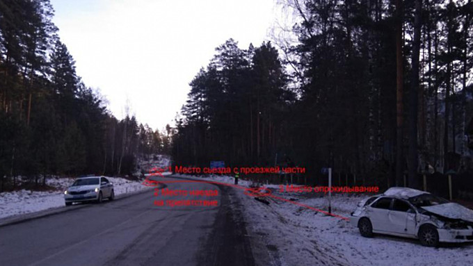 Житель Новосибирской области погиб в ДТП в Горном Алтае