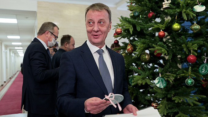 Мэр Барнаула Вячеслав Франк поучаствовал в "Елке желаний"
